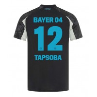 Dres Bayer Leverkusen Edmond Tapsoba #12 Rezervni 2024-25 Kratak Rukav